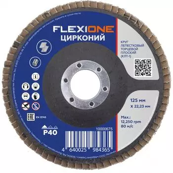 Плоский лепестковый круг Flexione 10000675