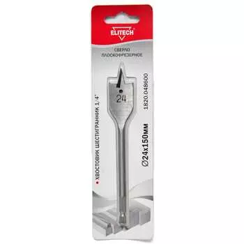 Плоскофрезерное сверло Elitech 1820.048600