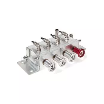 Пневматический блок управления донными клапанами автоцистерны TITAN LOCK TLCU3