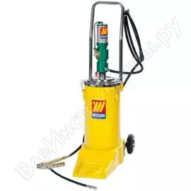 Пневматический передвижной нагнетатель густых смазок для бочек 16 кг Meclube