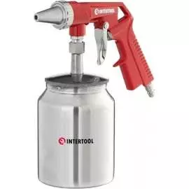 Пневматический пескоструйный пистолет INTERTOOL