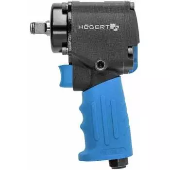Пневматический ударный мини гайковерт HOEGERT TECHNIK ultra short HT4R626