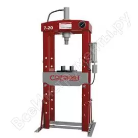 Пневмогидравлический пресс Сорокин 7.20