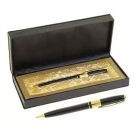 Подарочная поворотная шариковая ручка Calligrata Босс 240559