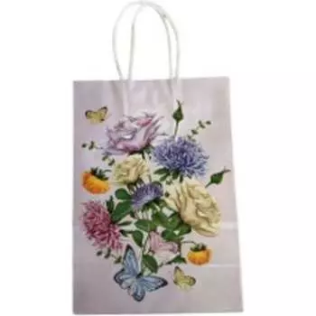 Подарочный крафтовый пакет EUROHOUSE