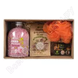 Подарочный набор банные штучки удовольствие 4 предмета 41312