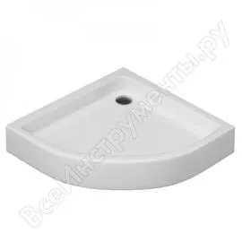 Поддон для душевого уголка am.pm bliss l solo slide, 90x90 см, белый акрил w53t-315-090w64