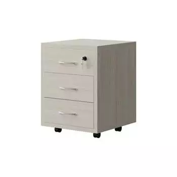 Подкатная тумба Альянс мебель АТ-03 Ясень шимо светлый