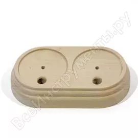 Двойная подложка для розетки Interior Electric Арбат ПД2010