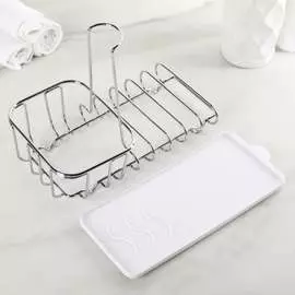 Подставка для губок и моющего средства Доляна