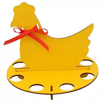 Подставка для яиц МУЛЬТИДОМ Курочка МБ18-252