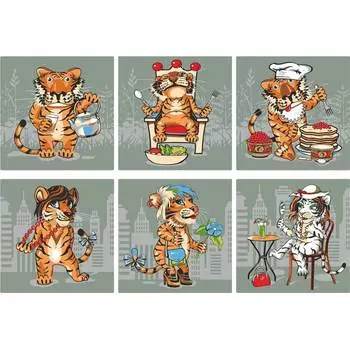 Подставка под горячее МУЛЬТИДОМ Тигр Кайфолов MT88-405