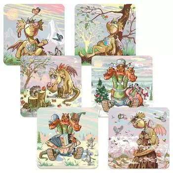 Подставка под горячее МУЛЬТИДОМ Дракон-весельчак MT88-475