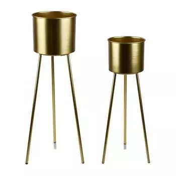 Подставка под кашпо ZDK Homium Flower Duet Trendy standIron04