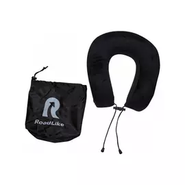 Подушка для путешествий roadlike с эффектом памяти, черная travel smart