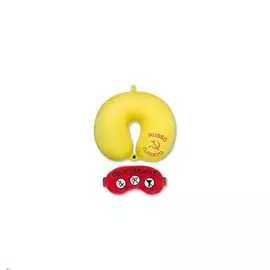 Подушка для шеи с маской штучки, к которым тянутся ручки антистресс турист облико морале 19аст06ив-2