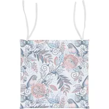 Подушка для стула Verossa Птички серые 757405