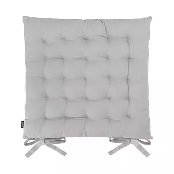 Подушка на стул Tkano коллекция Essential из хлопка серого цвета, 40x40 см TK24-CP0002