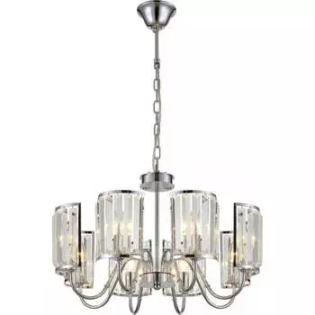 Подвесная хрустальная люстра Citilux Грета CL333181