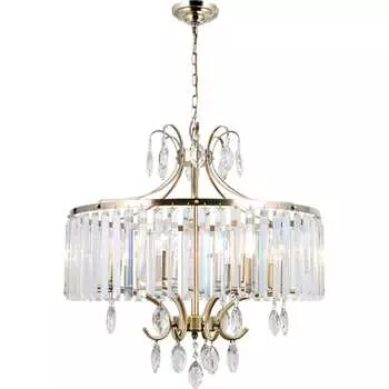 Подвесная хрустальная люстра Citilux Инга CL335183