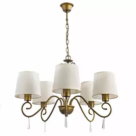 Подвесная люстра arte lamp a9239lm-5br