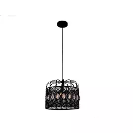 Подвесная люстра imex 3х60вт e27 md.3090-3-p bk