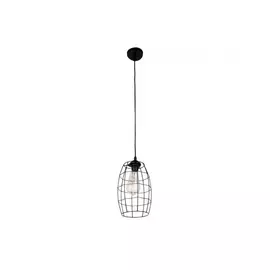 Подвесная люстра imex лофт 1х60вт e27 md.1708-1-p bk