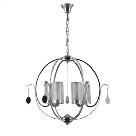 Подвесная люстра lumien hall илис 3303/6h-cr-sns-cl