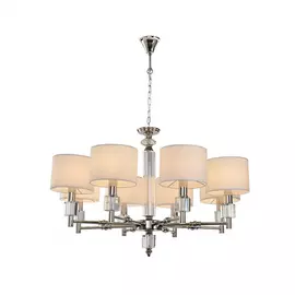 Подвесная люстра lumien hall малье lh1053/8h-nk-wt