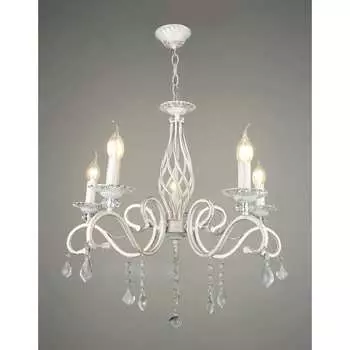 Подвесная люстра Мелодия Света P9680-5 WT+GD 24293