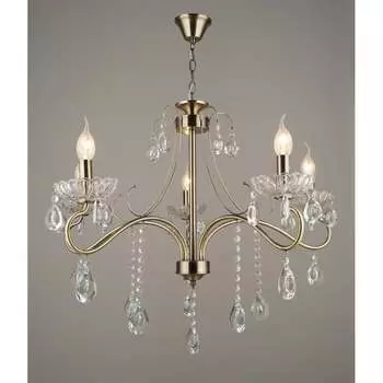 Подвесная люстра Мелодия Света P9861-5 AB 54507