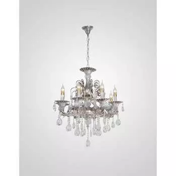 Подвесная люстра Мелодия Света 6628S-8 SBG 23785