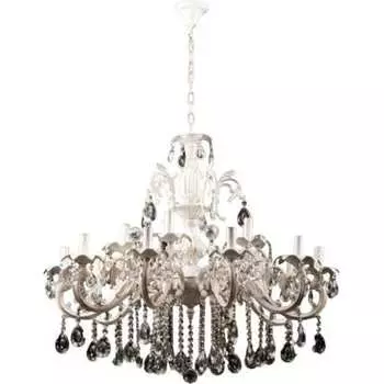 Подвесная люстра Мелодия Света 6686-10+5 WT+GD 23938