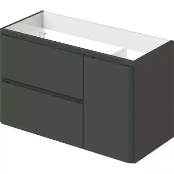 Подвесная тумба под раковину для ванной ИТАНА roberto 2я 1с 100 4657792952947