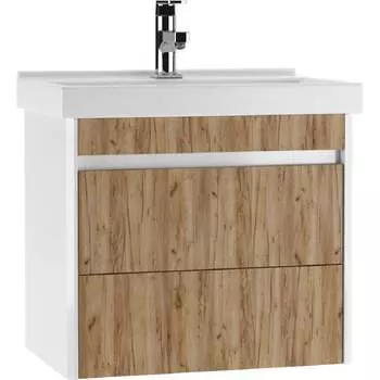 Подвесная тумба под умывальник Fest 60 Домино Uno В2 DU1512T