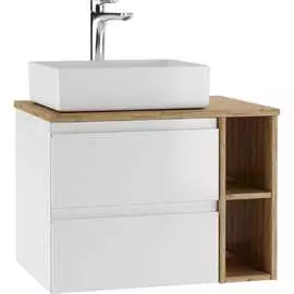 Подвесная тумба под умывальник Joy 46 Домино Frost 70 DF3401T