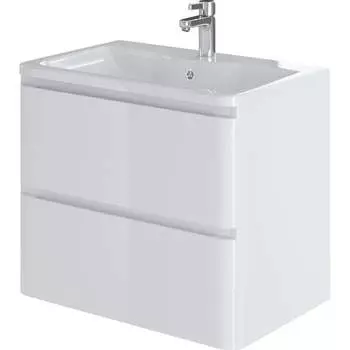 Подвесная тумба с раковиной ИТАНА Roberto 70 4627189087699