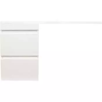 Подвесная тумба Style Line Даллас 100, Люкс белая, PLUS, ЭМАЛЬ СС-00002349