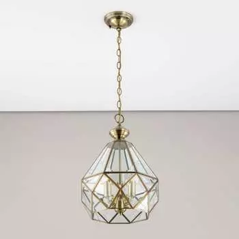 Подвесная витражная люстра Citilux Витра-1 CL442130