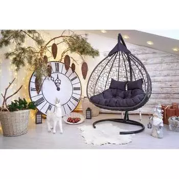 Подвесное двухместное кресло-кокон Лаура FISHT FIS 107 №19