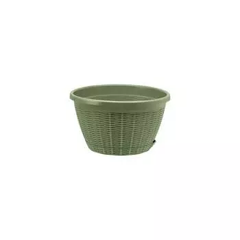 Подвесное кашпо bmc КШ-9131 Оливковое без подвеса d26см h15см 4,5л 063165