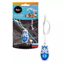 Подвесной ароматизатор airline матрешка морской сквош afma165