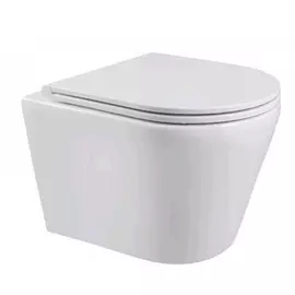 Подвесной безободковый унитаз Alcora Precioso LT-053E-R