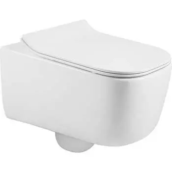 Подвесной безободковый унитаз Aquatek Лугано aq2002-00 131117