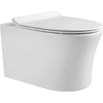 Подвесной безободковый унитаз Aquatek Ника aq2009-00 131123