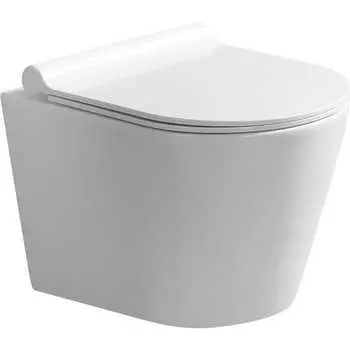 Подвесной безободковый унитаз Azario NOVA AZ2217