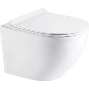 Подвесной безободковый унитаз Azario