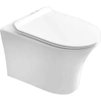 Подвесной безободковый унитаз Azario