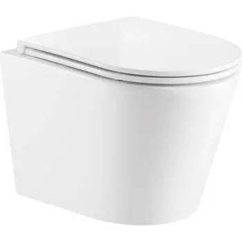 Подвесной безободковый унитаз Azario FONTI AZ-402W 00080312