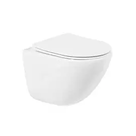 Подвесной безободковый унитаз BelBagno